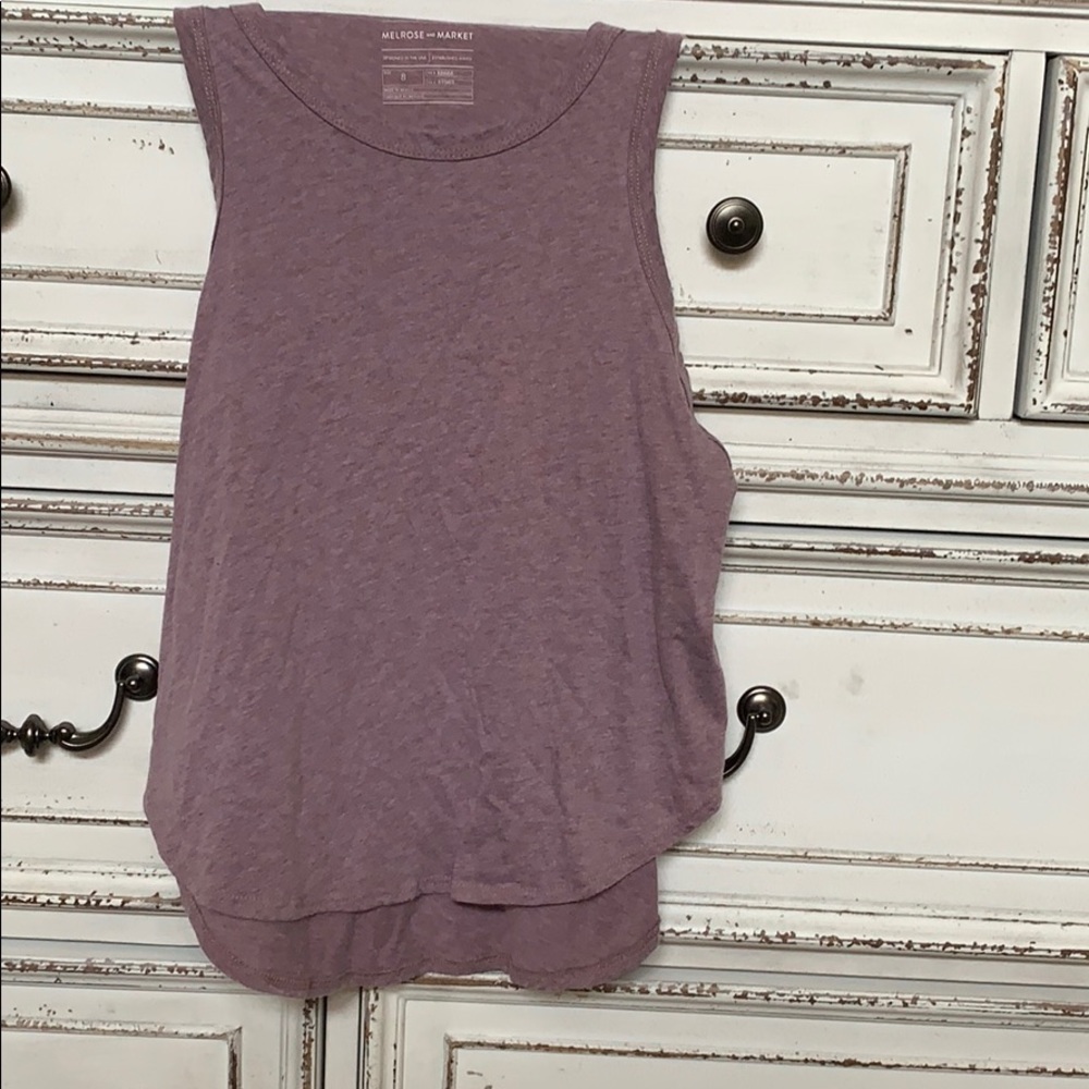 Plum tank top